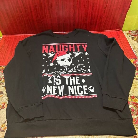 Disney The Nightmare Before Christmas Jack skeleton Sweatshirt XL - Picture 7 of 9